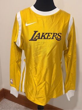 Nike x Ambush Yellow Lakers Long Sleeve Team Jersey Top